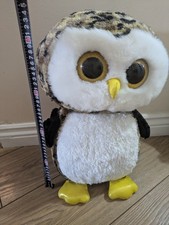 Giant Ty Golden Owl Owlliver