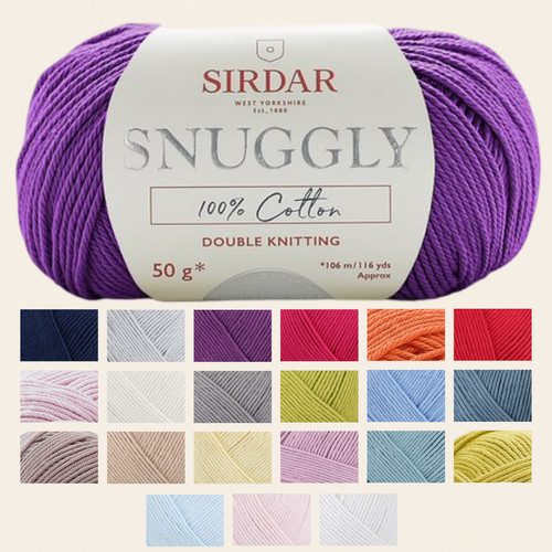 Sirdar snuggly 100 cotton - 100%,