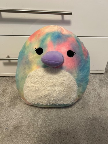 Squishmallows rainbow platypus