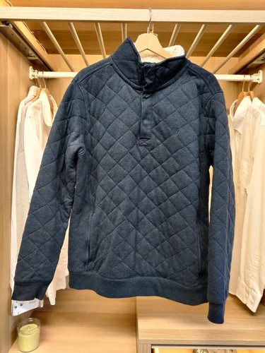 Mens fat face navy - fat, quilted