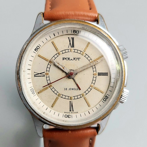 Soviet watch poljot - soviet, alarm