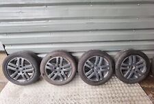 VOLKSWAGEN GOLF MK6 MK5 16" ALLOY WHEELS & 2 GOOD TYRES 205/55R16 1K0601025BM