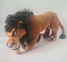 Vintage 1994 Scar The Lion King Plush With Vinyl Face Applause