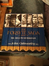 The Forsyte Saga The Second Generation 7-tape VHS Box Set 1967 BBC TV Series 60s