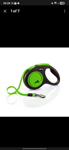 Flexi neon green medium - flexi,