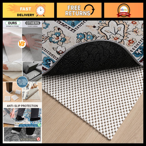 Non slip rug pad - rug, gripper