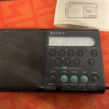 Sony ICF M300L Radio FM MW LW