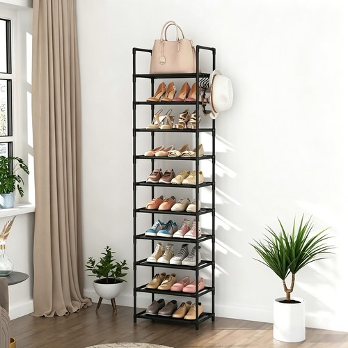 Tier vertical shoe - shoe, rack