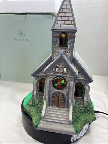 Partylite church tealight - church,