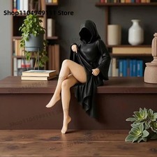 Gothic Statue Sitting Women