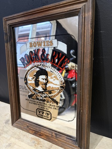 Vintage bowies pub mirror - bowies,