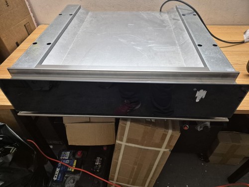 Black glass warming - glass, drawer