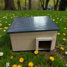 Wooden Hedgehog House &