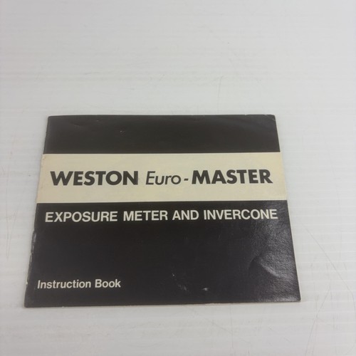 Vintage weston euro - weston, euro-master