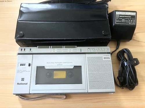 National rx2000 radio cassette - national,
