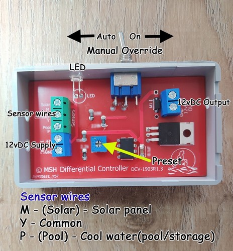 Differential solar water - differential,