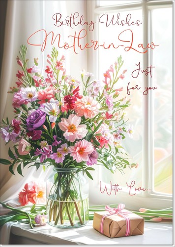 Doodlecards mother law - doodlecards, mother-in-law