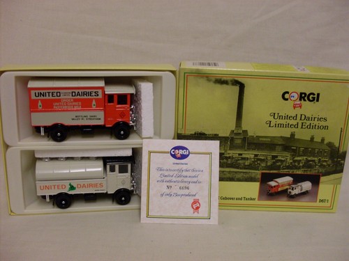 Corgi united dairies aec - corgi,  united