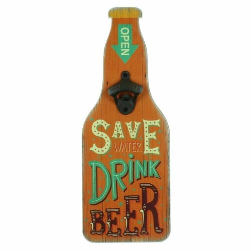 Wall mounted beer - mounted, bottle