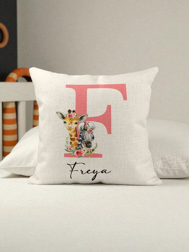 Personalised linen cushion - personalised,