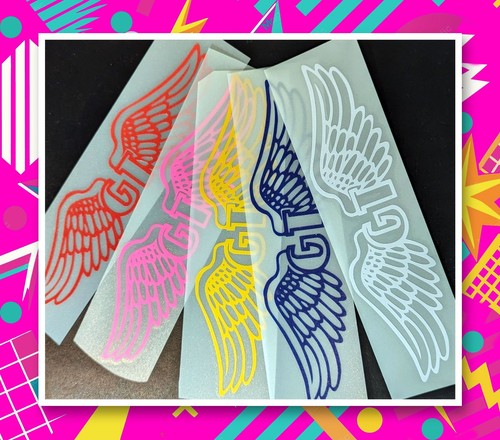 Wings bmx decal - bmx, sticker