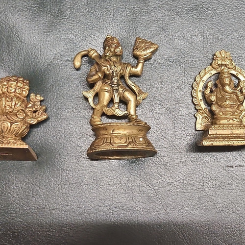 Brass hindu deity - hindu,