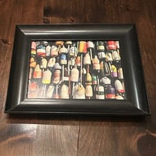 Nautical Lobster Buoy Framed