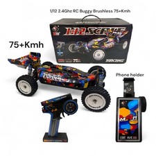 1:12 Brushless 2.4Ghz RC Car 4WD Racing Buggy 75+kmh