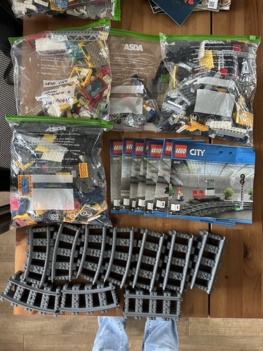 Lego city passenger train - city,