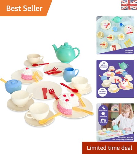Casdon piece colourful tea - casdon, 33-piece