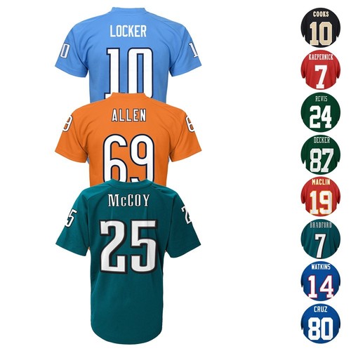 Nfl name number - &,