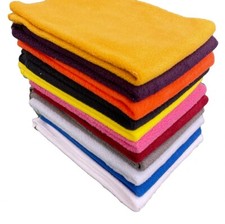 Polar Fleece Fabric Anti-Pil Plain Soft Warm Craft Jumper Dressmaking Material
