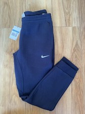 Nike Fleece Navy Joggers UK M