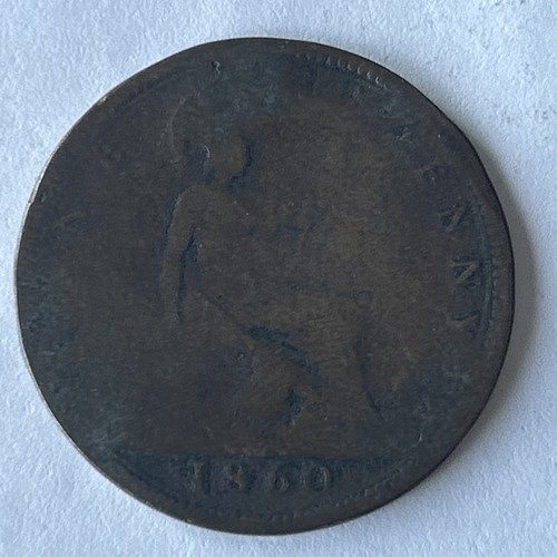 1860 victoria penny datefiller - 1860,