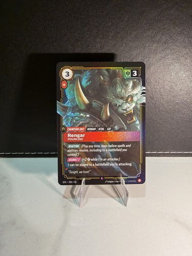 Rengar pouncing spiritforged - -,