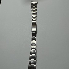 Rolex Oyster Steel 7205 Rivet 19mm Bracelet 7.5in Length 57 Ends L@@k For 34mm