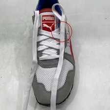 Puma white flame sneakers - white,