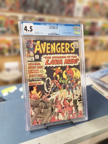 Avengers cgc 4 5 - avengers, #5.