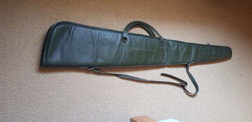 Leather shotgun slip - leather,