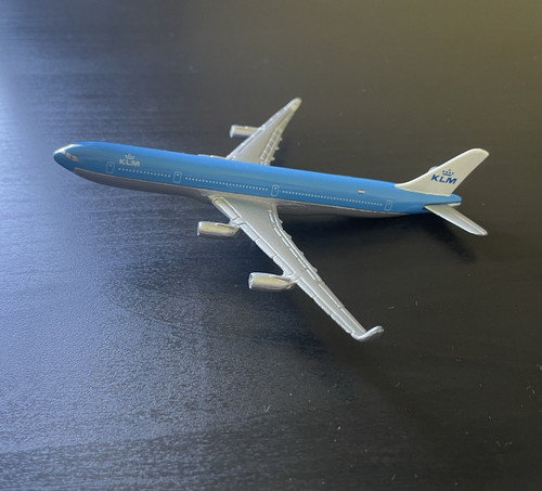 Klm f854 diecast model plane - f854,