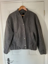 NEXT ‘Friends like these’ Boucle Bomber Jacket Size 14 