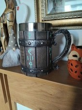 Wooden Barrel Tankard