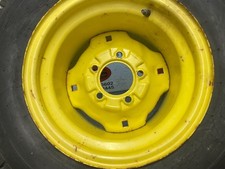 Rear wheel / 23x10.50-12 2 ply tyre X John Deere 330 garden tractor £50+VAT