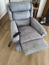 Grey Electric Recliner