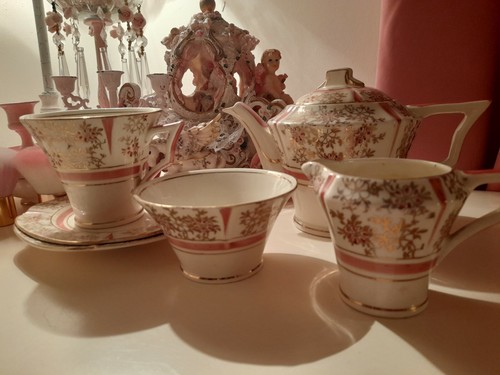 Vintage tams ware pink gold - tams,
