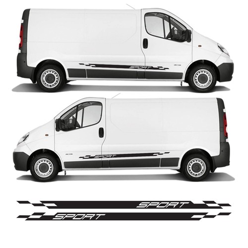 Sport lower side stripes decal - lower,