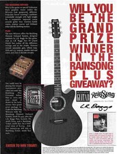 PPOT9  PICTURE/ADVERT 11X8 RAIN SONG WS1000 - L. R. BAGGS