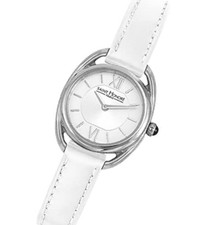 Saint Honore White Leather Strap Watch Charisma 7210261AIN-W NEW