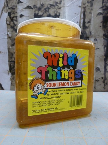 Rare vtg wild things sour - rare,