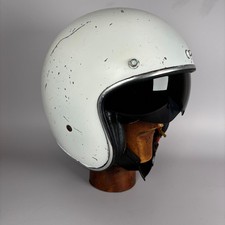 VINTAGE MOTORCYCLE OPEN HELMET